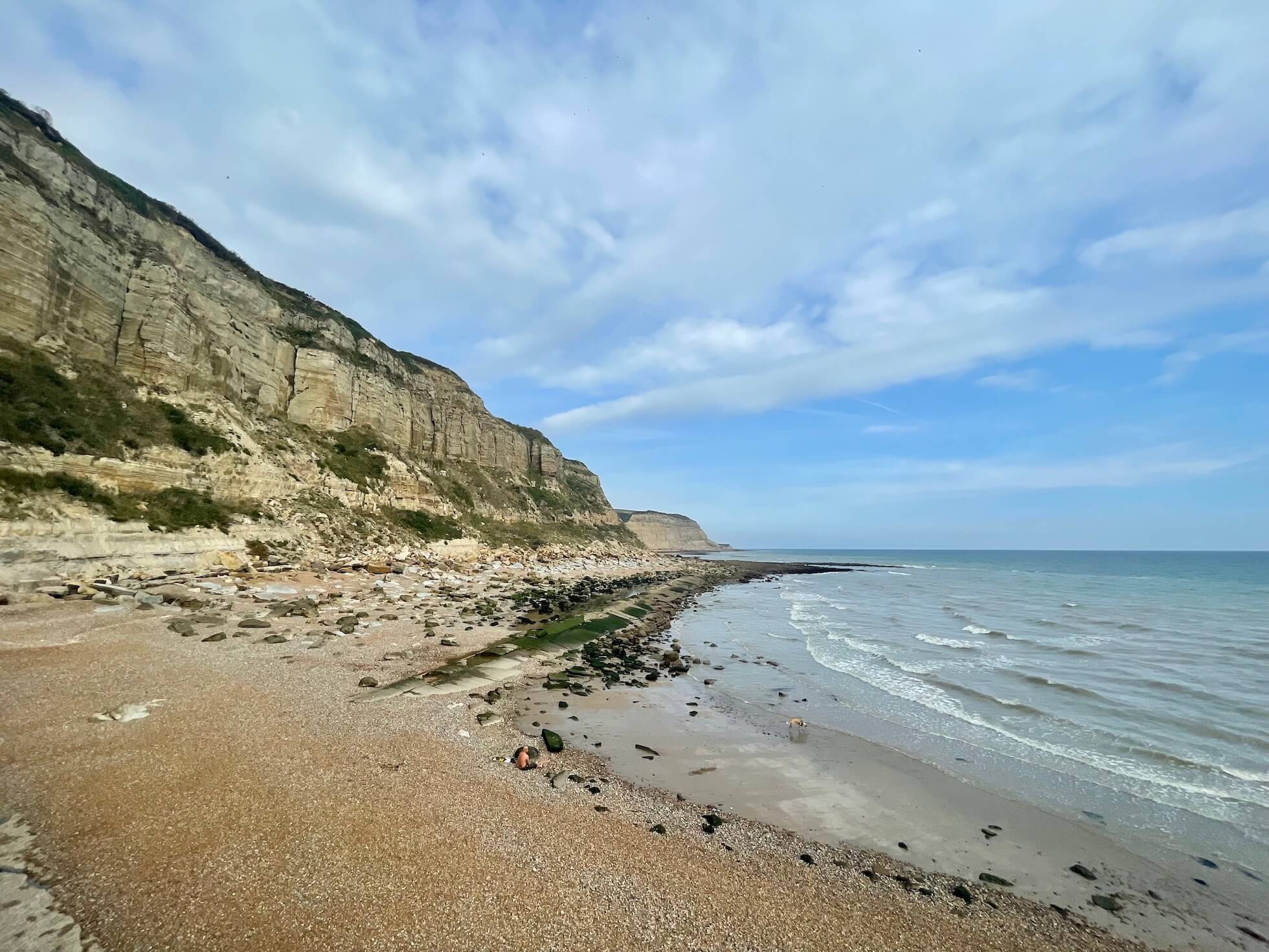 Hastings cliffs