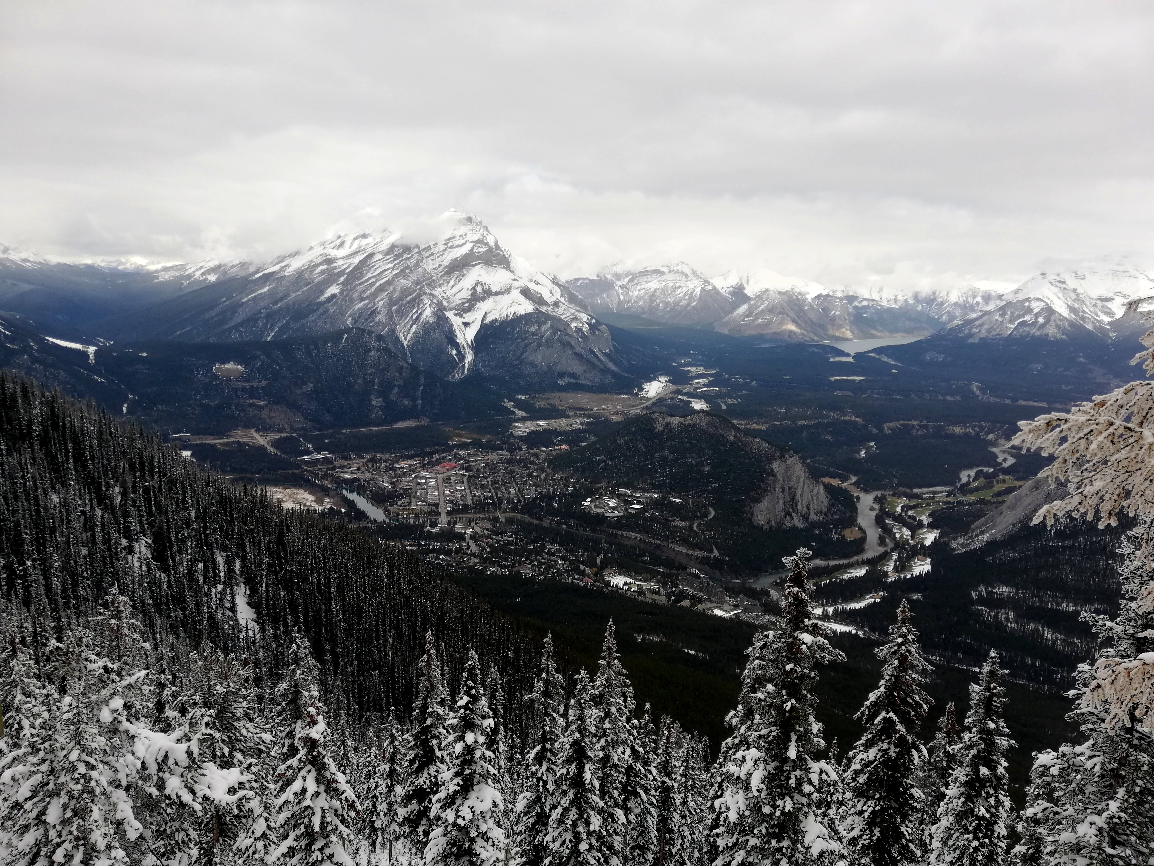 Top of Sulfur mountain